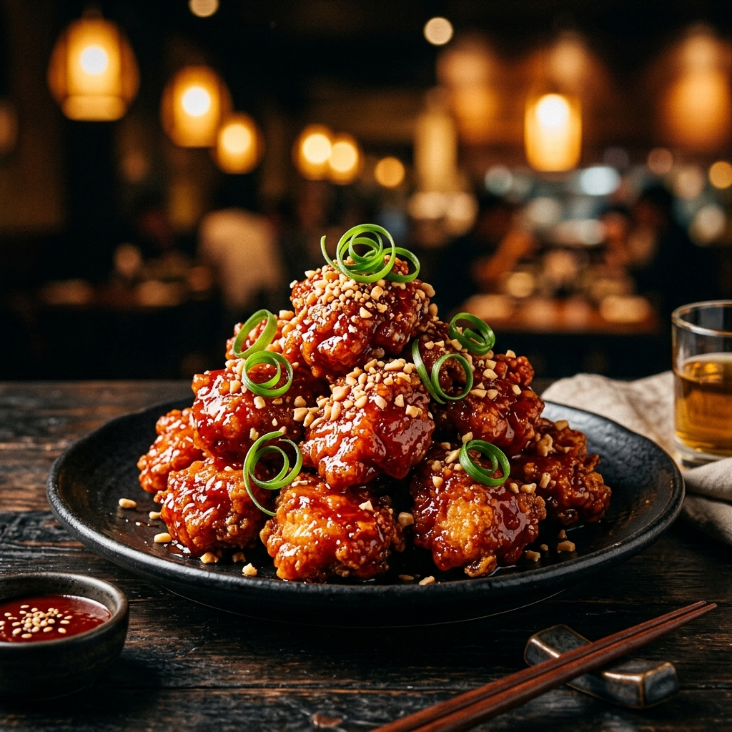 Menu Street Food Korean Fried Chicken (Dakgangjeong) SOJU88